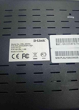 Б/у d-link dsl-2540u 7