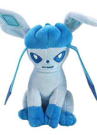 Игрушка покемон гласеон (glaceon) мягкая игрушка для детей (l_9993)