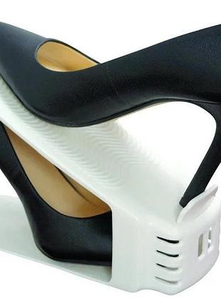 Подвійна підставка для взуття shoes organize