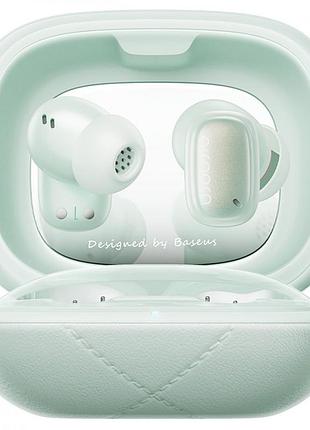Бездротові навушники baseus airnora 3 tws green