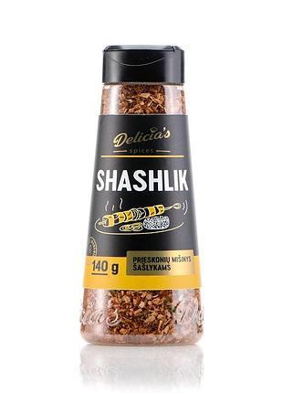 Смесь специй delicia's spices shashlik для шашлыка 140 г 241577 код: 013254