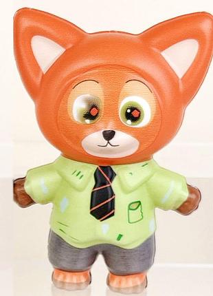 Игрушка ник уайлд сквиши zootopia (зверополис), 11 см для детей (l_15281)