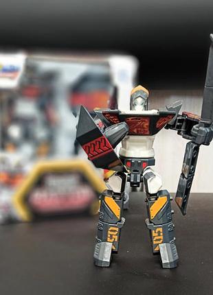 Іграшка geo mecha раптор міні робот трансформер для дітей (l_12561)