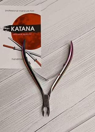 Кусачки для маникюра katana хамелеон (10*7*1см) 21018 тм eстет