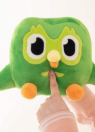 Игрушка сова duolingo мягкая игрушка дуолинго 20 см для детей (l_13890)