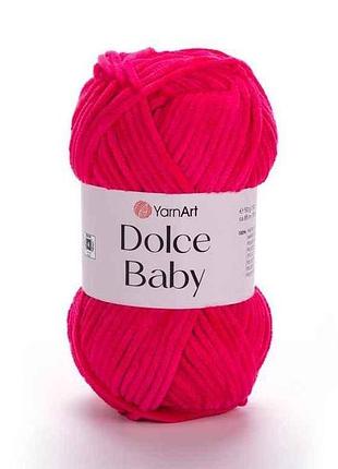 Пряжа dolce baby орхидея 100% микрополиэстр 85м 50г 5шт/уп 759 тм yarnart