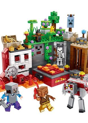 Іграшка конструктор стилочка майнкрафт (minecraft) 505 деталей для дітей (l_15653)
