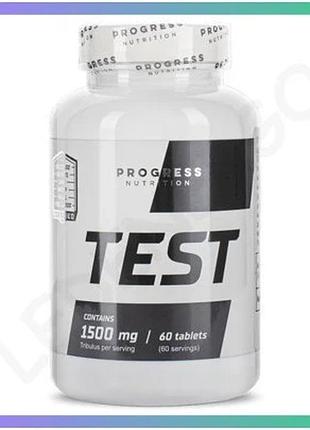 Стимулятор тестостерона progress nutrition test 1500 mg 90 таблеток для підвищення тестостерону чолові sku_cn5380
