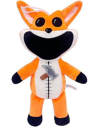 Іграшка лис з усміхнені звірята з poppy playtime smiling critters для дітей (l_12936)