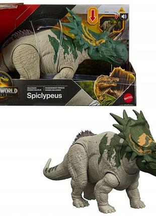 Іграшка jurassic world ruchoma figurka ryczący spiclypeus jgb89