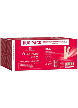 Ампули seboradin forte duo pack проти випадіння волосся 5,5 мл х 28 шт