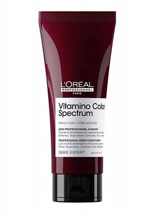 Кондиціонер loreal vitamino color spectrum для фарбованого волосся 200 мл