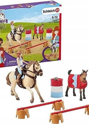 Schleich horse club перші кроки на ранчо набір фігурок коней