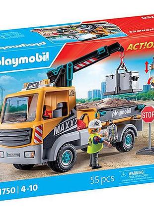 Playmobil дійові герої: будівельний вантажівка з краном hds 71750