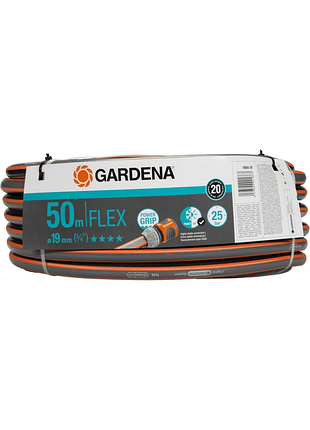 Gardena comfort flex шланг 19 мм (3/4") 50 м: стійкий до деформацій гнучкий садовий шланг power grip спіральне плетіння тиск