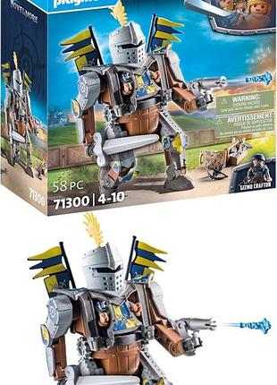 Playmobil novelmore лицар гізмо крафтон і його потужний бойовий робот іграшка для дітей від 4 років 71300
