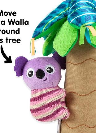 Lamaze walla walla koala clip on go сенсорна іграшка для новонароджених з кольорами та звуками для хлопчиків і дівчаток 0-24 міс 4