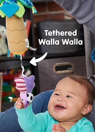 Lamaze walla walla koala clip on go сенсорна іграшка для новонароджених з кольорами та звуками для хлопчиків і дівчаток 0-24 міс 7