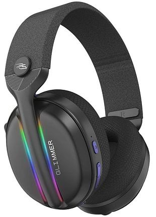 Беспроводная игровая гарнитура proove gaming glimmer (app) black/purple