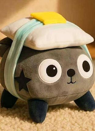 Игрушка пеббл с подушкой из игры в мире дэнди (денди) мягкая игрушка из dandy world для детей (l_14784)