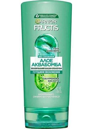 Бальзам-ополаскиватель 200мл алоэ для нормальных волос тм garnier fructis