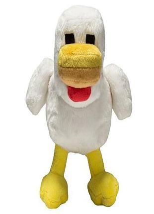 Игрушка курица (chicken) из майнкрафт мягкая игрушка для детей (l_14204)