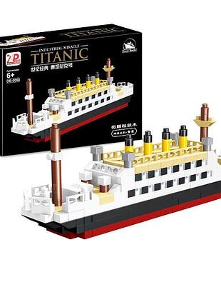 Игрушка титаник конструктор 280 деталей (длина 14 см) для детей (l_12794)
