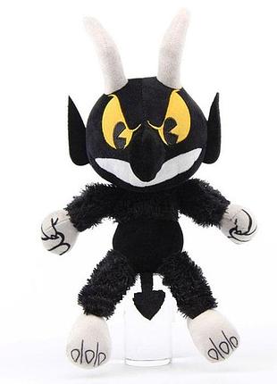 Іграшка диявол маг з капхед (cuphead the devil) м'яка іграшка для дітей (l_9162)
