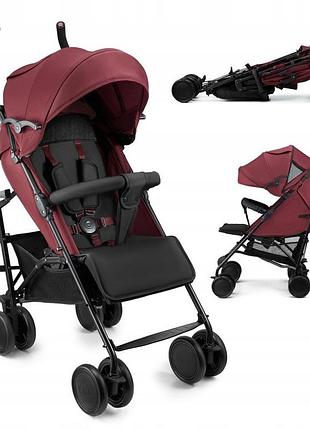 Коляска kinderkraft siesta 2 прогулянкова складна для дитини до 22 кг з парасолькою
