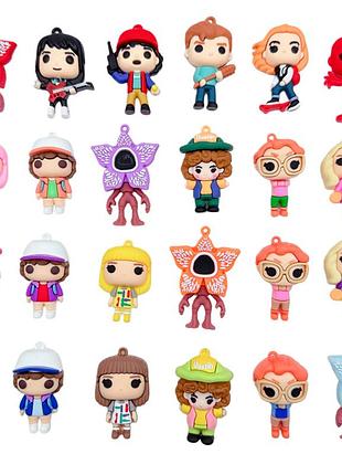 Игрушка очень странные дела большой набор мини фигурок 24 шт для детей (l_16028)