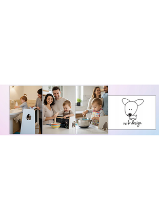 Кухонний помічник для дітей регульований "kitchen helper" виготовлений з мдф-дерева з дошкою