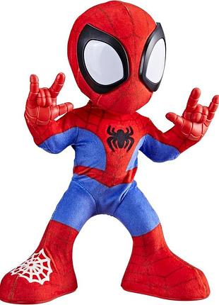 Spidey і його дивовижні друзі танцюючий та повзаючий spidey з серіалу "spidey і супер-друзі" marvel інтерактивна плюшева іграшка
