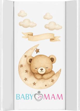 Пеленальний столик babymam жорсткий 70x50 см для ліжечка/комода