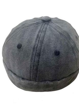 Конфета черный чел. вареный коттон р.57-59 тм shapki