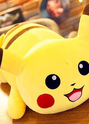 Игрушка пикачу мягкая подушка батон 40 см (кот батон) для детей (l_11531)