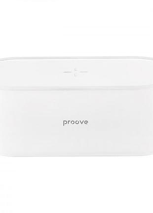 Нічник з бездротовою зарядкою proove glow 1200mah white