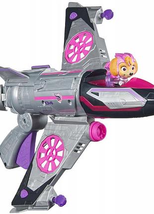Транспорт spin master щенячий патруль скай mighty movie jet великий фільм космічний реактивний літак фігурка
