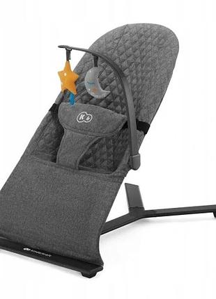 Гойдалка kinderkraft mimi сірого кольору компактна
