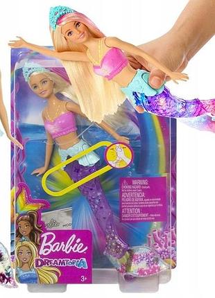Лялька barbie dreamtopia чарівна світлова русалка