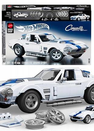 Магазин конструкторів mattel hot wheels серія elite corvette grand sport jgr31