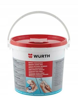 Вологі універсальні серветки для прибирання wurth 90 шт.