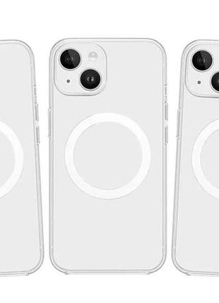 Накладка magsafe clear iphone case для 16 pro max в упак. тм gerlax