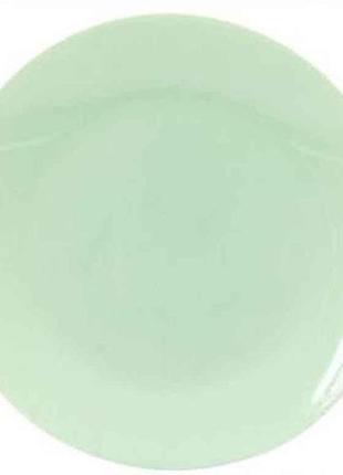 Тарелка обеденная d=25см zelie paradise green круглая тм luminarc