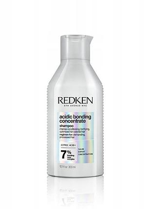 Шампунь redken acidic bonding concentrate для пошкодженого волосся 300 мл