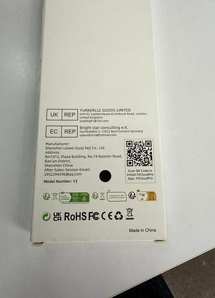 Смарт-часы smart watch y2 с двумя ремешками, fitcloudpro, черный/розовый 4