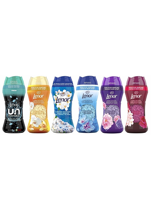 Ароматні перлини для прання lenor мікс запахів 6x195g