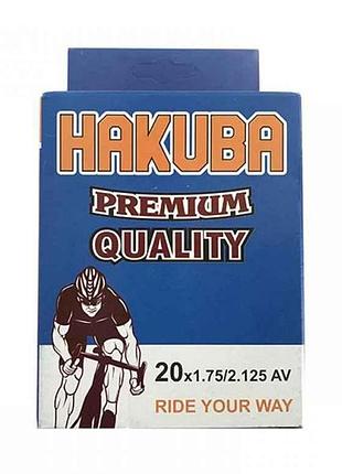 Камера для велосипеда d-20*1.75/2.125 av hakuba