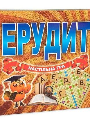 Настольная игра эрудит развивающая (укр) 870 тм strateg