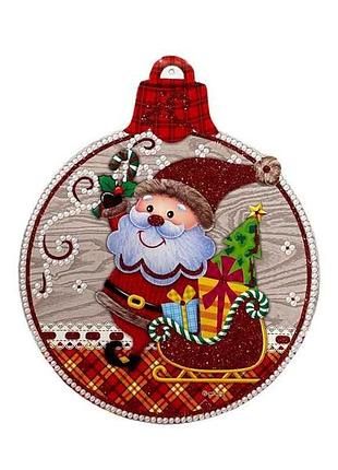 Декор-подвеска новогодняя 30*25см new year r90819/3 тм stenson