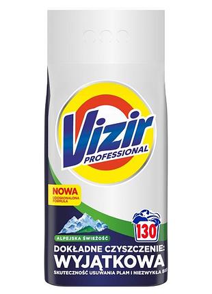 Vizir professional pgp порошок для прання білизни "alpinefresh" 7,15 кг 110 прань